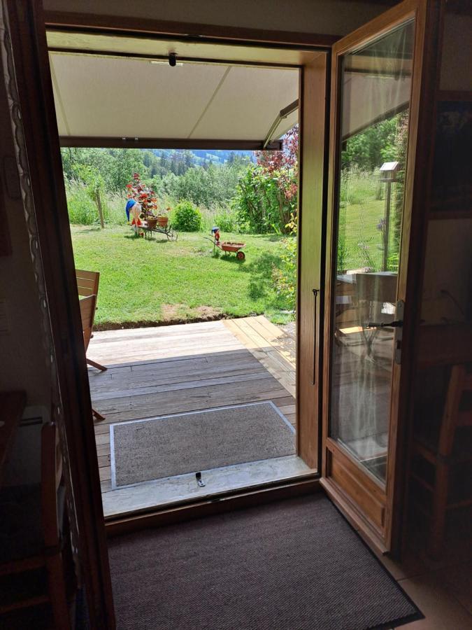 A4 Km De Megeve Tres Joli Studio Avec Jacuzzi ,Vue Sur Les Montagnes Au Calme Praz-sur-Arly Ngoại thất bức ảnh